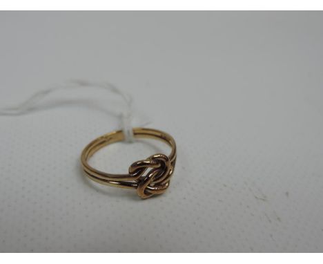 9ct Yellow Gold 'Knot' Ring 