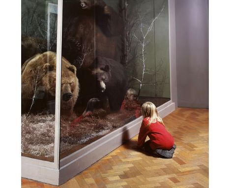 •Wendy McMurdo (Scottish, b. 1962), Girl with Bears, Royal Museum of Scotland, Edinburgh 1999, ed. 1/40, archival c-type prin
