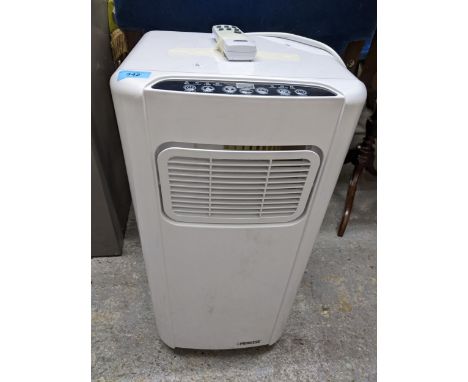 A Princess air conditioner 220-240 v and a Beldray folding ladder, Location: 