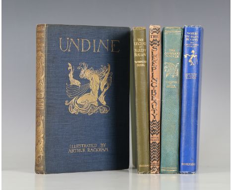 RACKHAM, Arthur (illustrator). - [Friedrich] de la Motte FOUQUÉ. Undine. London: William Heinemann, 1909. 4to (253 x 182mm.) 