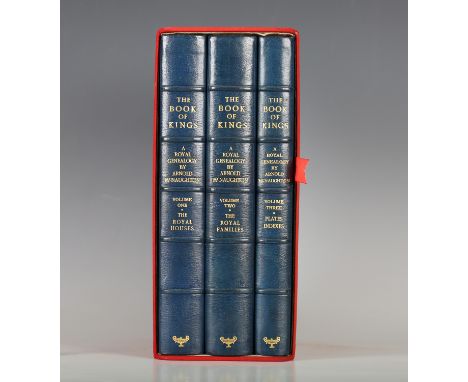 MCNAUGHTON, Arnold, and Mountbatten of BURMA. The Book of Kings, a Royal Genealogy. London: The Arcadia Press, 1973. 3 vols. 