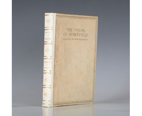 RACKHAM, Arthur (illustrator). - Oliver GOLDSMITH. The Vicar of Wakefield. London: George G. Harrap, 1929. Limited edition, t