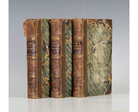 SMITH, Adam. An Inquiry into the Nature and Causes of the Wealth of Nations. London: Cadell and Davies, 1812. 3 vols., new ed