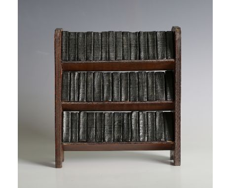 MINIATURE BOOKS. - William SHAKESPEARE. [The Works.] London: Allied Newspapers Ltd., [n.d. circa 1930.] 40 vols., 12mo (50 x 