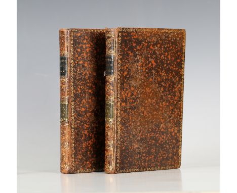 HASSELL, John. Tour of the Isle of Wight. London: John Jarvis, 1790. 2 vols., first edition, 8vo (218 x 131mm.) 2 additional 