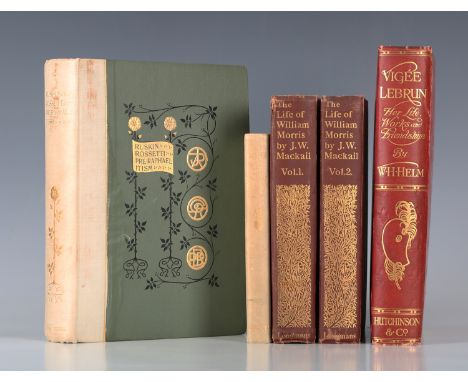 ROSSETTI, William Michael (editor). Ruskin: Rossetti: Preraphaelitism Papers 1854-1862. London: George Allen, 1899. Limited e