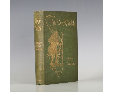RACKHAM, Arthur (illustrator). - Washington IRVING. Rip Van Winkle. London &amp; New York: William Heinemann, 1905. 4to (244 