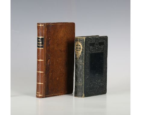 [ALLESTREE, Richard.] The Ladies Calling. Oxford: at the Theatre, 1720. Eleventh impression, 4to (193 x 114mm.) Engraved fron