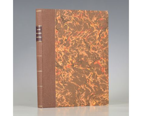 COOKERY. - Josie A. WENTWORTH (editor). Janie Ellice's Recipes 1846-1859. London: Arcadia Press, 1974. Limited edition, this 