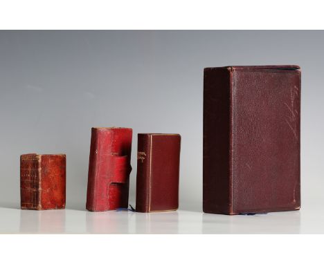 MINIATURE BOOK. - Oliver and Boyd (publisher). The Little Warbler. Edinburgh: Oliver and Boyd, [circa 1830.] 3 vols. in 1, 18