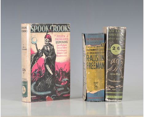 SUPERNATURAL. - Julien J. PROSKAUER. Spook Crooks! London: Selwyn &amp; Blount, 1928. First edition, 8vo (213 x 128mm.) (Toni