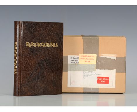 CONJURING. - Robert HARBIN. Harbincadabra. Birmingham: Goodliffe, 1979. Limited edition, this being number 20 of 100 copies s