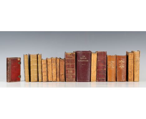 ALMANACKS. The Court and City Register; or, a Gentleman's Complete Annual Calendar, for the Year 1784. London: J. Jollifee, [