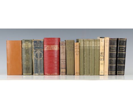 COOKERY. - Mrs. Isabella BEETON. The Book of Household Management. London: Ward, Lock and Co., 1898. New edition, 8vo (196 x 