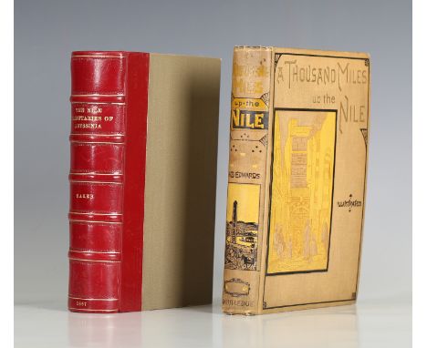 BINDING. - Samuel W. BAKER. The Nile Tributaries of Abyssinia. London: Macmillan and Co., 1867. First edition, 8vo (213 x 130