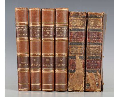 LEWIS, Samuel. A Topographical Dictionary of England. London: S. Lewis and Co., 1831. 4 vols., first edition, 4to (269 x 208m