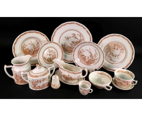 A Furnivals Quail forty nine piece part tea, coffee and dinner service (49).