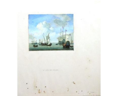 19th Century School

After Frans Hals & W. Van de Velde

Watercolours: A collection of three original watercolours after Fran