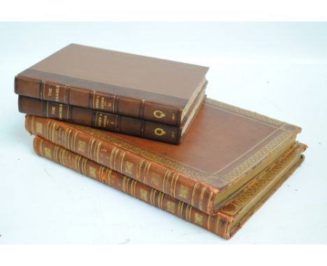 Two volumes of 'The Thames; or Graphic Illustrations' by William Bernard Cooke, London 1811, and two volumes of 'History of T