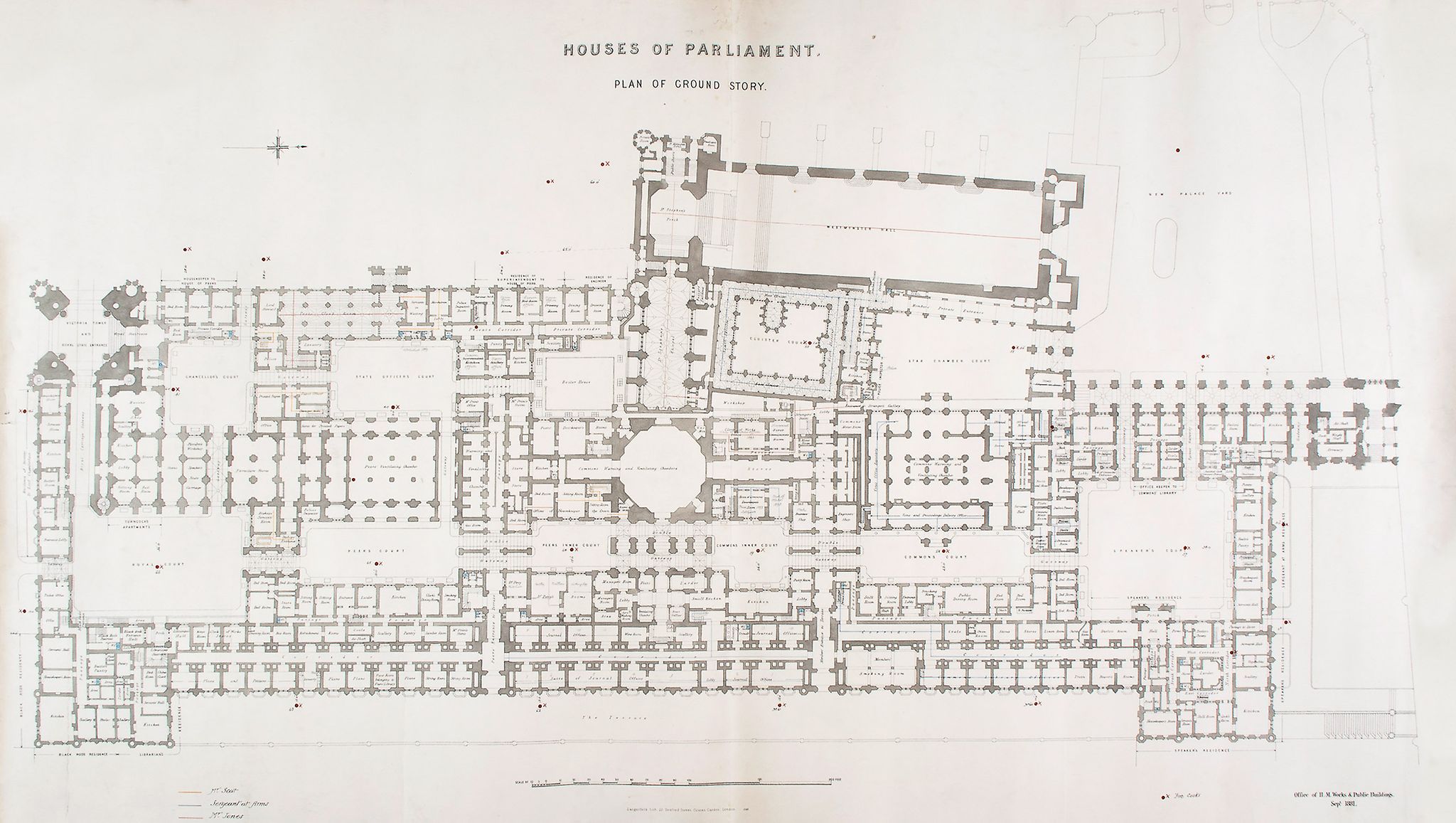 Floor Plan Of The Houses Parliament