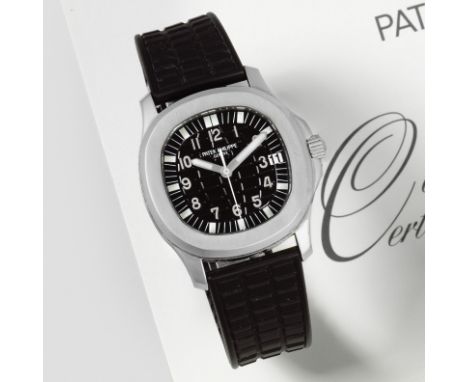 Patek Philippe. A fine stainless steel automatic calendar wristwatchModel: AquanautReference: 5066A-001Date: Sold 31st Octobe