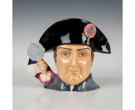 2005 RDICC limited edition 788 of 1500, hand painted and hand decorated figural jug of Former Emperor of French Republic. Fre