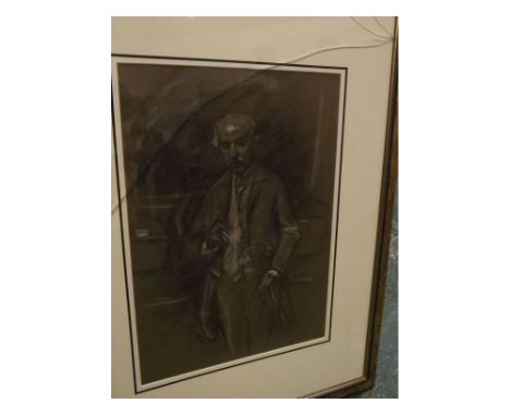 Frank Owen Salisbury, group of three charcoal drawings, Portrait studies, assorted sizes (3)  