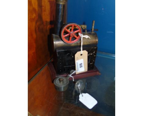 A 19th Century Mamod Model Steam Engine.