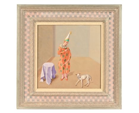 Claude Harrison (1922-2009), Dull Dog, signed lower left, dated '99, inscribed verso with artists name and date Dec 99.  The 