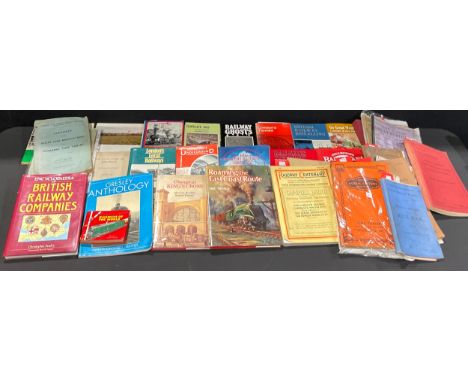 Books – Railway interest, working timetables, rule books etc., all foolscap, LNER (constituents and successors): GNR, Time Ta