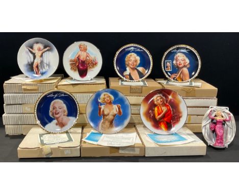 Collector's Plates - Bradex (Bradford Exchange), Marilyn Monroe, various, all boxed, certificates; qty