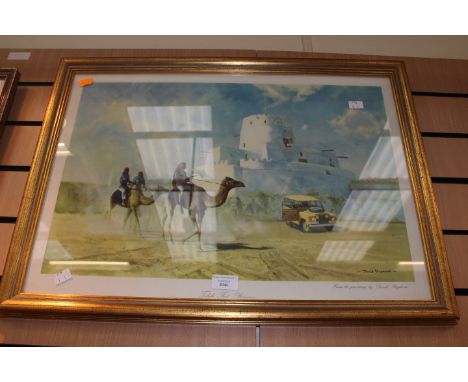 David Shepherd print of Tahili Fort Buraine 
