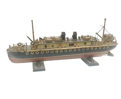 An early 20th century model pleasure cruiser/liner.