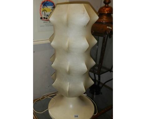A 1960's 'Cocoon' lamp.
