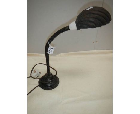 A vintage angle poise lamp.