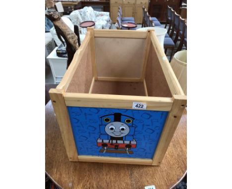 A Thomas the tank engine toy box