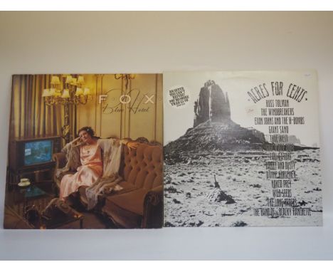 x2 12" Vinyl LPs - FOX + Zippo, FOX - Blue Hotel, Zippo - Acres for Cents, both in good condition