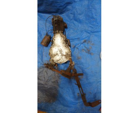 A Vincent Firefly single cylinder motorcycle engine - In need of restoration, no documents 
