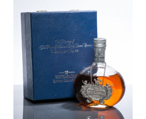 WHYTE & MACKAY 1981 ROYAL WEDDING EDITION
Blended Scotch Whisky, aged 12 Years. 75cl, 40% volume, in presentation box. CONDIT