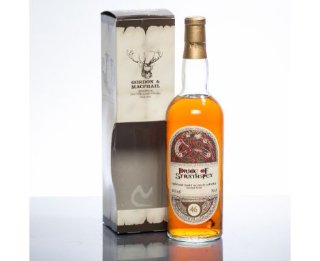 PRIDE OF STRATHSPEY 46 YEARS OLD
Highland Malt Scotch Whisky, widely accepted to be from Macallan. Distilled 1938, 75cl, 40% 
