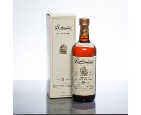 BALLANTINE'S 30 YEAR OLD
Blended Scotch Whisky, labelled for the Asian market. 75cl, 43% volume, in carton.