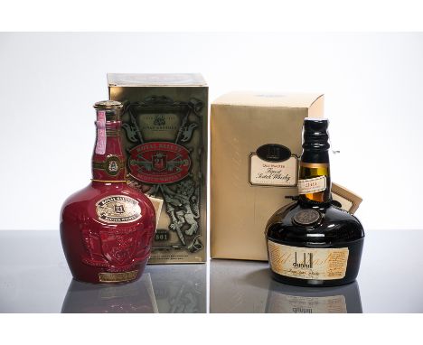 CHIVAS BROTHERS ROYAL SALUTE 
Blended Scotch Whisky,aged 21 Years, in ruby Wade decanter. 70cl/700ml, 40% volume, with pouch,