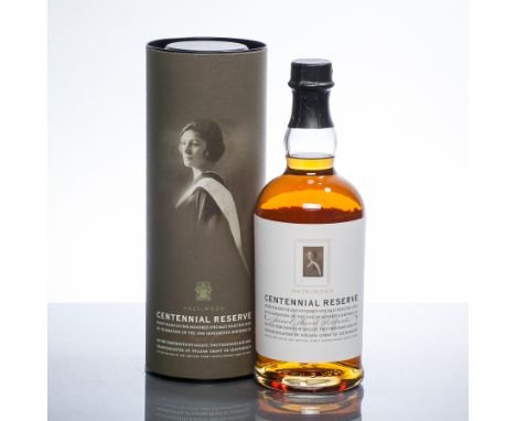 HAZELWOOD CENTENNIAL RESERVE AGED 20 YEARS
Single Malt Scotch Whisky. A blend of one hundred casks in celebration of the one 
