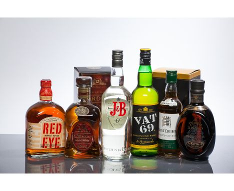 J&B -6°C
Blended Scotch Whisky. 70cl, 40% volume. 
CARDHU AGED 12 YEARS
Single Highland Malt Whisky. 75cl, 43% volume, in car