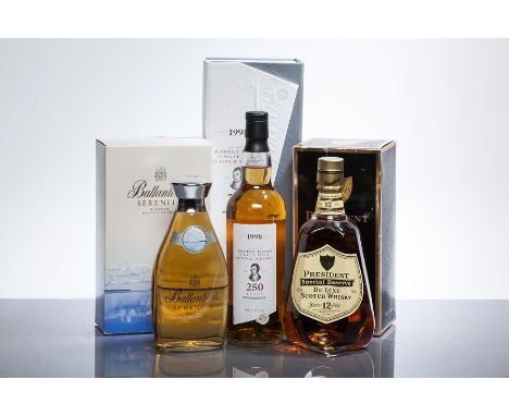 ARRAN ROBERT BURNS 250TH ANNIVERSARY
Single Island Malt Whisky, distilled 1998. One of 6000 bottles. 70cl, 43% volume, in box