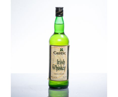 FOOTBAL INTEREST - CELTIC CAPTAIN'S SELECTION IRISH WHISKEY
Distilled matured & bottled in Ireland by Cooley Distillery plc, 