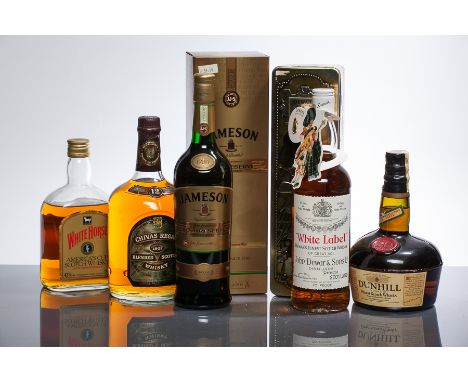 JAMESON
Irish Whiskey. No. JQ-058548. 700 ml, 40% volume.
CHIVAS REGAL 12 YEAR OLD
Blended Scotch Whisky. French import. 40 f