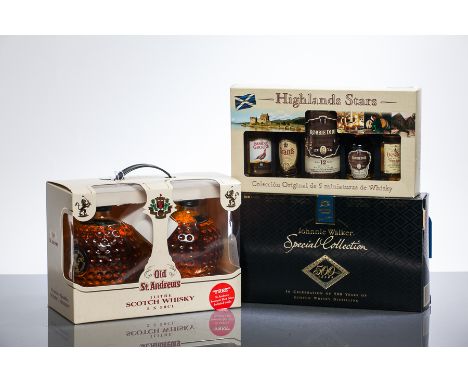 JOHNNIE WALKER SPECIAL COLLECTION
Consists of JOHNNIE WALKER RED LABEL Blended Whisky, 5cl, 43% volume; JOHNNIE WALKER BLACK 