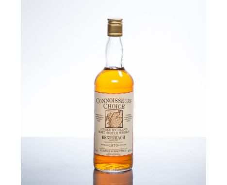 BENROMACH 1970 CONNOISSEURS CHOICE
Single Highland Malt Scotch Whisky. 75cl, 40% volume. 