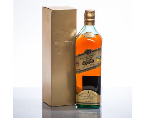 JOHNNIE WALKER KILMARNOCK 400
Blended Scotch Whisky, aged 15 Years, produced for the 400th anniversary of the Burgh of Kilmar